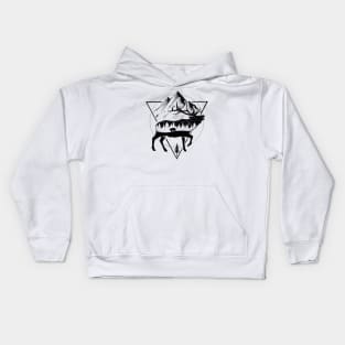 IN THE WILDERNESS III Kids Hoodie